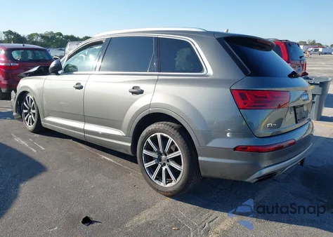 2017 Audi Q7 3.0T Premium from USA, damaged, VIN WA1VAAF76HD007045